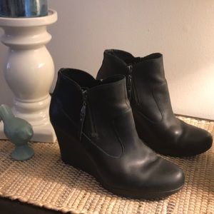 UGG Meredith Genuine Shearling Lined Wedge Bootie